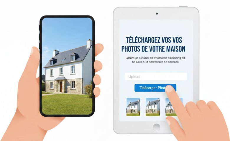 Téléchargez vos photos de maison